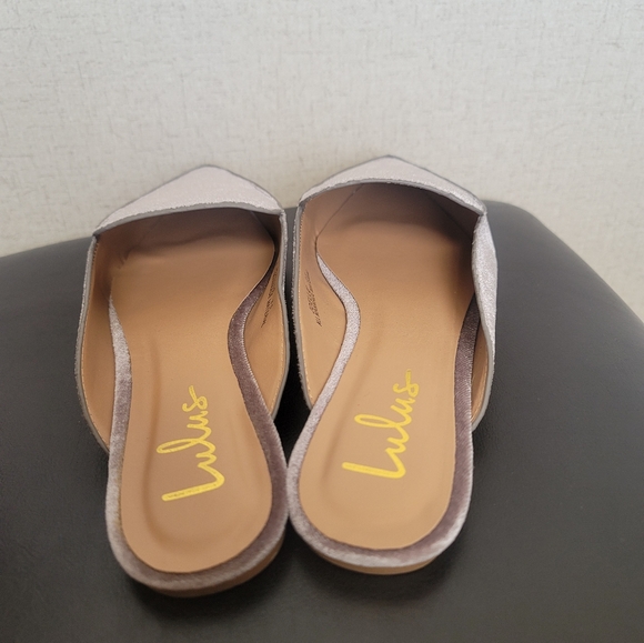 LULUS New flats velvet shoes size 8.5 - Picture 4 of 6